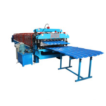 Wall Panel and Tile Double Layer Roll Forming Machine